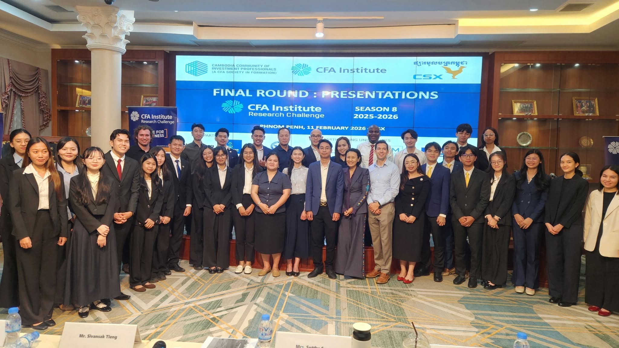 CFA Institute Research Challenge Season 8 (2025–26), final round presentations at CSX, Phnom Penh