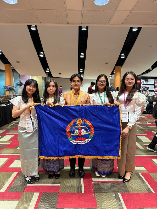 NUMIC students representing Cambodia at YMAC 2026 in Singapore