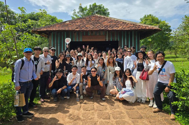 NUMIC students at La Plantation pepper farm in Kampot