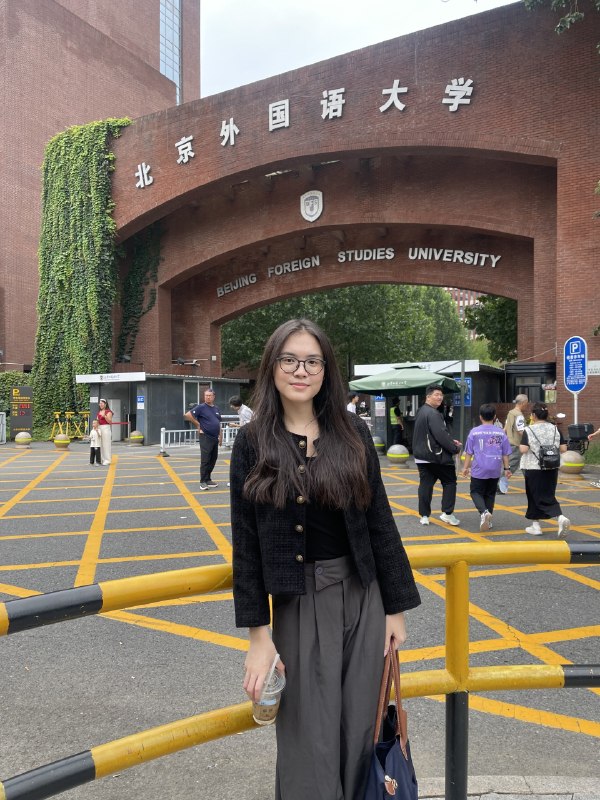 So Danith Danita on exchange at Beijing Foreign Studies University · China